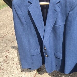 Men's vintage Blue Blazer Fineman's 46R
